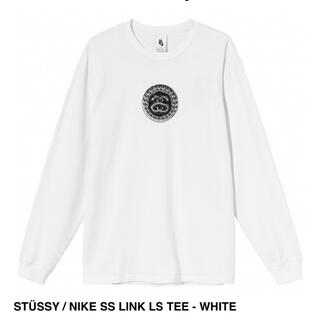 ステューシー(STUSSY)のSTUSSY NIKE SS LINK LS TEE WHITE ステューシー(Tシャツ/カットソー(七分/長袖))