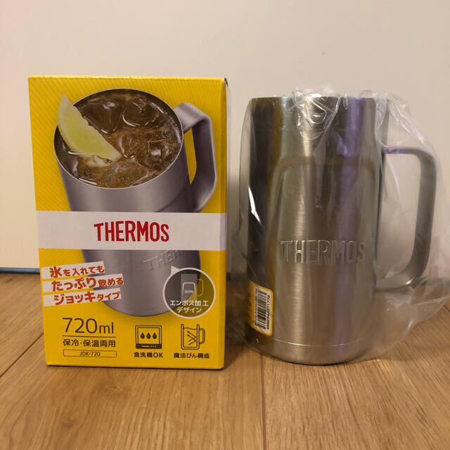 THERMOS(サーモス)のサーモス真空断熱ジョッキ インテリア/住まい/日用品のキッチン/食器(グラス/カップ)の商品写真