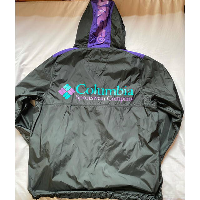 美品 xlarge Columbia コラボ アノラック