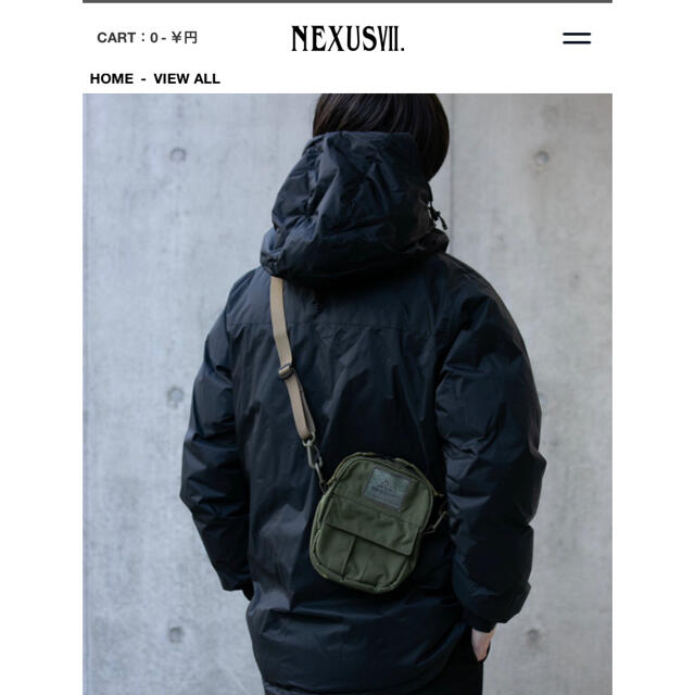 新品 NEXUSVII. × GREGORY QUICK POCKET M NX - ショルダーバッグ