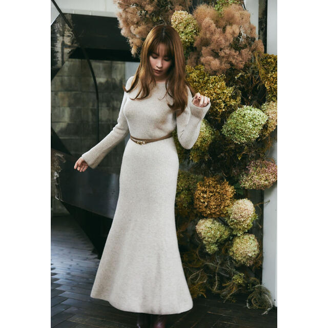 Wholegarment Knit Dress her lip to
