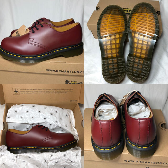 Dr.Martens(ドクターマーチン)の【新品】ドクターマーチン 3ホール ギブソン チェリーレッド 27.0 メンズの靴/シューズ(ドレス/ビジネス)の商品写真