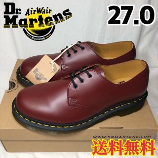 ドクターマーチン(Dr.Martens)の【新品】ドクターマーチン 3ホール ギブソン チェリーレッド 27.0(ドレス/ビジネス)