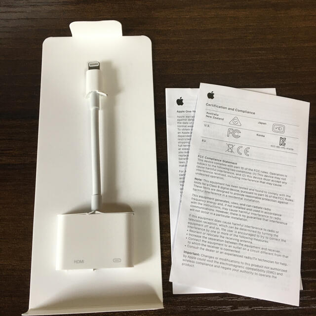 Apple 純正品 Digital AV Adapter MD826AM/A 2