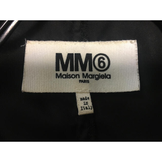MM6 ロゴ プリント サテン ボンバー ブルゾン MA-1 ジャケット