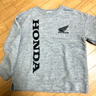 ジーユー(GU)のGU☆トレーナー☆HONDAロゴ☆150(Tシャツ/カットソー)