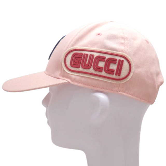 Gucci(グッチ)のグッチ ニューヨークヤンキース ベースボールキャップ 40800063675 レディースの帽子(キャップ)の商品写真