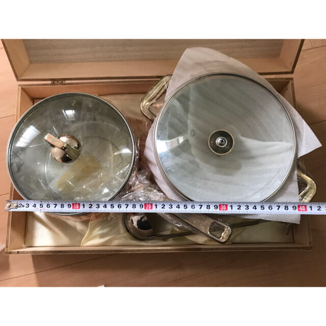 銅鍋セット 片手鍋 両手鍋 おたま
