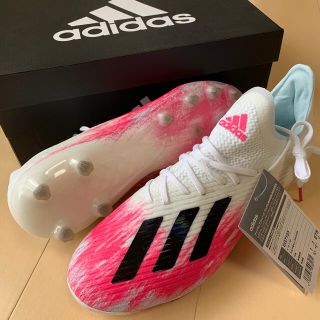 アディダス(adidas)の【アディダス 】 エックス 19.1 AG サッカー スパイク 久保着用カラー(シューズ)