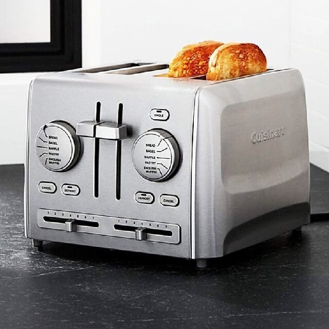 Cuisinart クイジナート　メタル トースター 4枚用 RBT-1285P