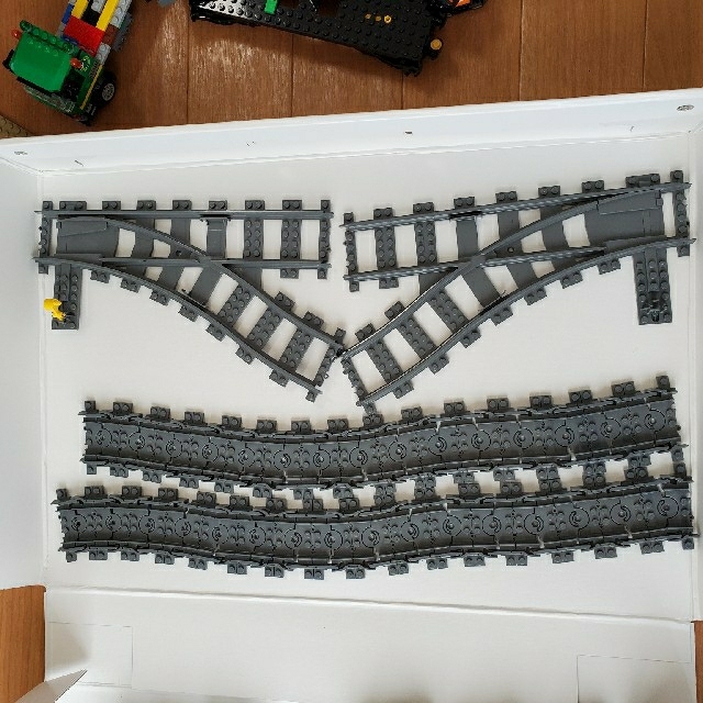 Lego(レゴ)の着払　レゴ　列車　線路他 キッズ/ベビー/マタニティのおもちゃ(電車のおもちゃ/車)の商品写真