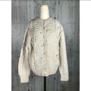 イッセイミヤケ(ISSEY MIYAKE)のused♡イッセイ ミヤケ '80年代 ニット セーター白 手編み レディース(ニット/セーター)