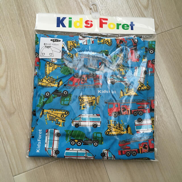 KIDS FORET(キッズフォーレ)の新品 Kids Foret スモック キッズ/ベビー/マタニティのこども用ファッション小物(その他)の商品写真