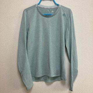 アディダス(adidas)の【美品】adidas ウィメンズ 長袖Tシャツ (ウェア)