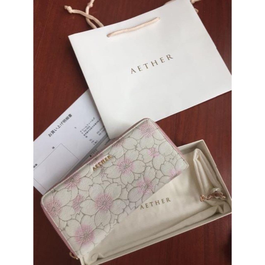 春財布　AETHRE 桜　さくら　サクラ　長財布