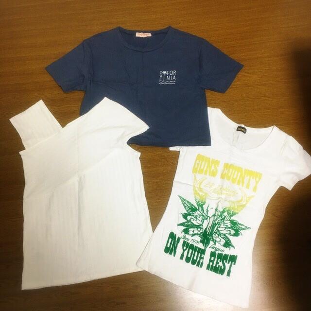 ANAP(アナップ)のトップス3点セット♪ レディースのトップス(Tシャツ(半袖/袖なし))の商品写真