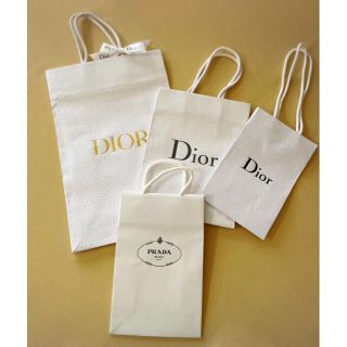 クリスチャンディオール(Christian Dior)のディオール　ショッパー 3枚セット(ショップ袋)