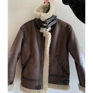 アルファインダストリーズ(ALPHA INDUSTRIES)のB-3 ジャケット　ムートンコート　フライトジャケット(ムートンコート)