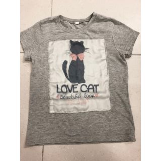 ニシマツヤ(西松屋)の猫柄 Tシャツ 130cm(Tシャツ/カットソー)