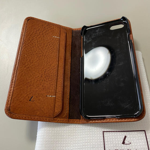 土屋鞄製造所(ツチヤカバンセイゾウジョ)の土屋鞄　手帳型スマホケース　iPhone8/SE/7 スマホ/家電/カメラのスマホアクセサリー(iPhoneケース)の商品写真