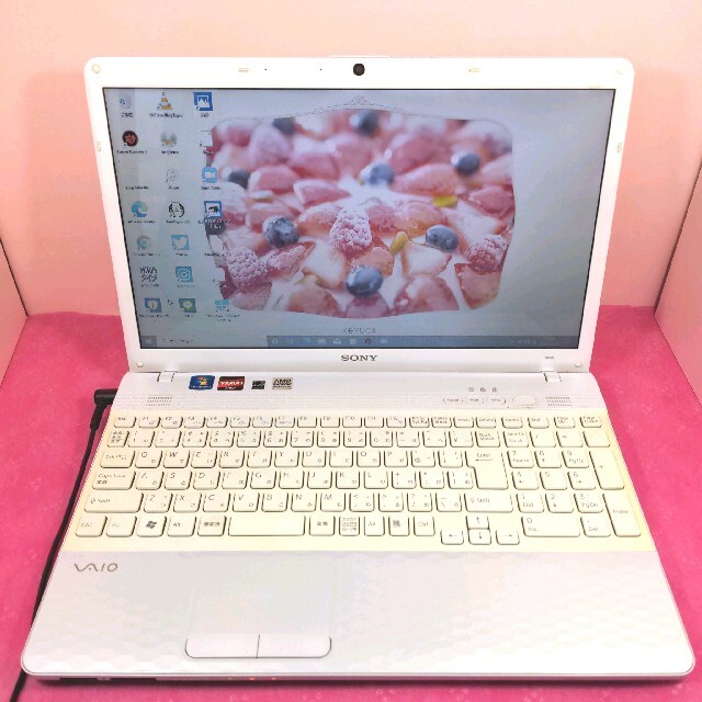 キラキラ輝くソニーノートPC✨ウェブカメラでオンライン✨すぐに使えます✨初心者