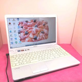 キラキラ輝くソニーノートPC✨ウェブカメラでオンライン✨すぐに使えます✨初心者