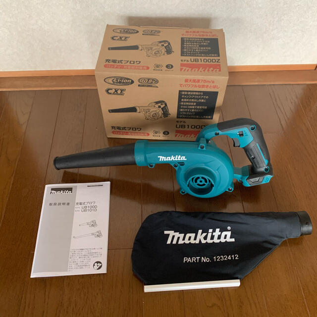 Makita(マキタ)のマキタ10.8v 充電式ブロワ (本体のみ) UB100DZ スポーツ/アウトドアの自転車(工具/メンテナンス)の商品写真