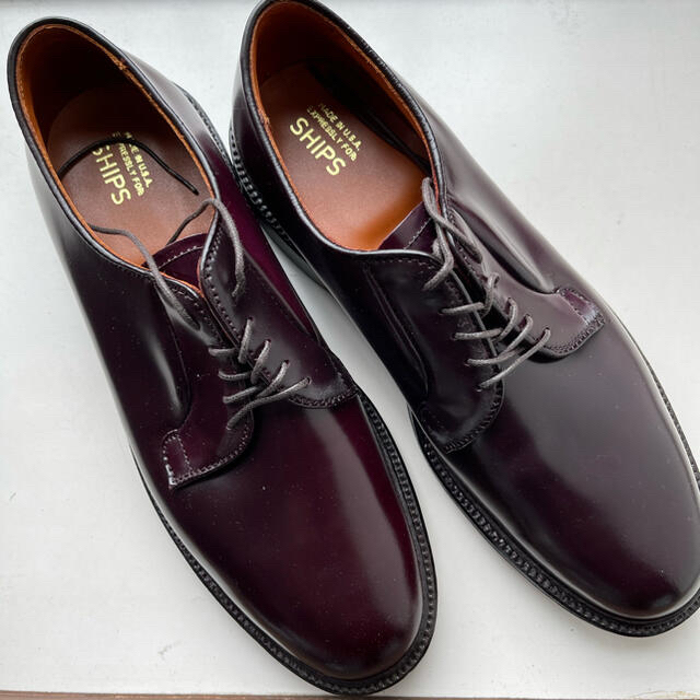 Alden 990 SHIPS別注 no.8 バーガンディー 7H バリーラスト