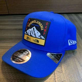 ニューエラー(NEW ERA)のノースフェイス  ニューエラ　ストレッチスナップバック　キャップ　ヨーロッパ限定(キャップ)