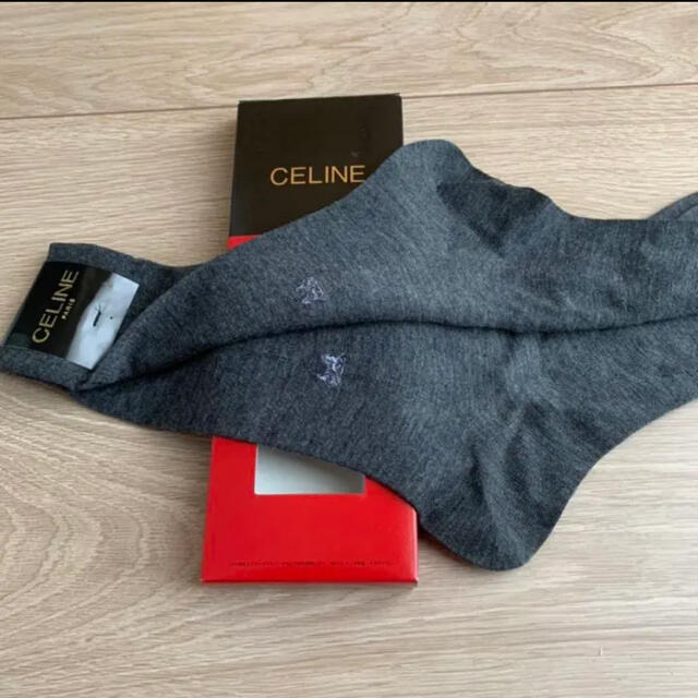 celine(セリーヌ)の（訳あり)セリーヌ(CELINE) ソックス靴下・単品 (黒)25cm メンズのメンズ その他(その他)の商品写真