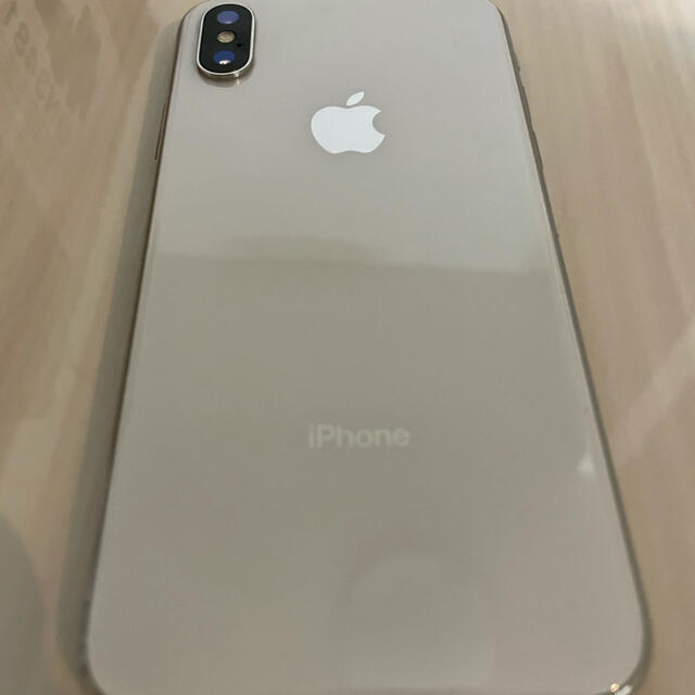 iPhoneiPhoneX silver 256GB