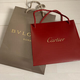 カルティエ(Cartier)のCartier♡BVLGARI♡ショッパー(ショップ袋)