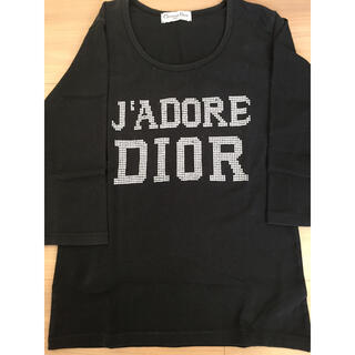 ディオール(Dior)のＤＩＯＲ  レディース ロゴ長袖Ｔシャツ(Tシャツ(長袖/七分))