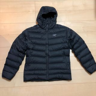 アークテリクス(ARC'TERYX)のアークテリクス ソリウムAR ダウンジャケット ネイビー サイズM(ダウンジャケット)