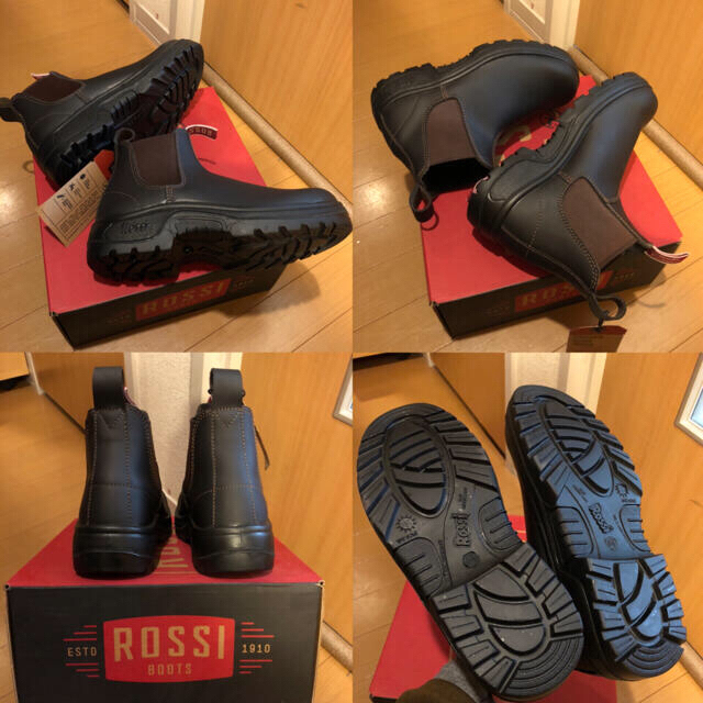 UK6.5【新品】Rossi boots パークス　本革サイドゴアブーツ 2