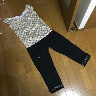 バーバリー(BURBERRY)の七分丈ズボン(カジュアルパンツ)