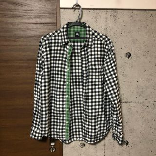 レア　USA製　STUSSY　ステューシー　ギンガムチェック　コットンシャツ　L