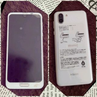 docomo  AQUOS R2 SH03K 本体(スマートフォン本体)