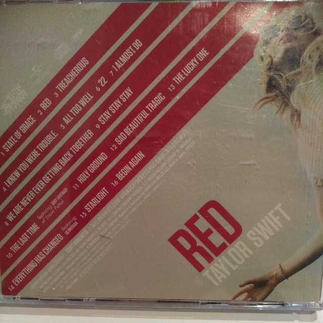 テイラー・スウィフト　　RED エンタメ/ホビーのCD(ポップス/ロック(洋楽))の商品写真