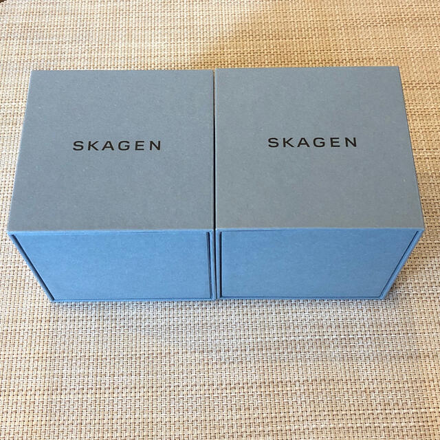 SKAGEN(スカーゲン)のスカーゲン SKAGEN腕時計空箱のみ2つセット レディースのファッション小物(腕時計)の商品写真