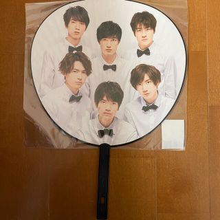 SixTONES うちわ(アイドルグッズ)