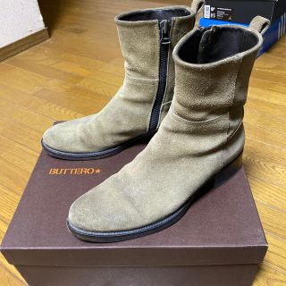 ブッテロ(BUTTERO)のタマポツ様専用★ブッテロ BUTTERO サイドジップブーツ B822(ブーツ)