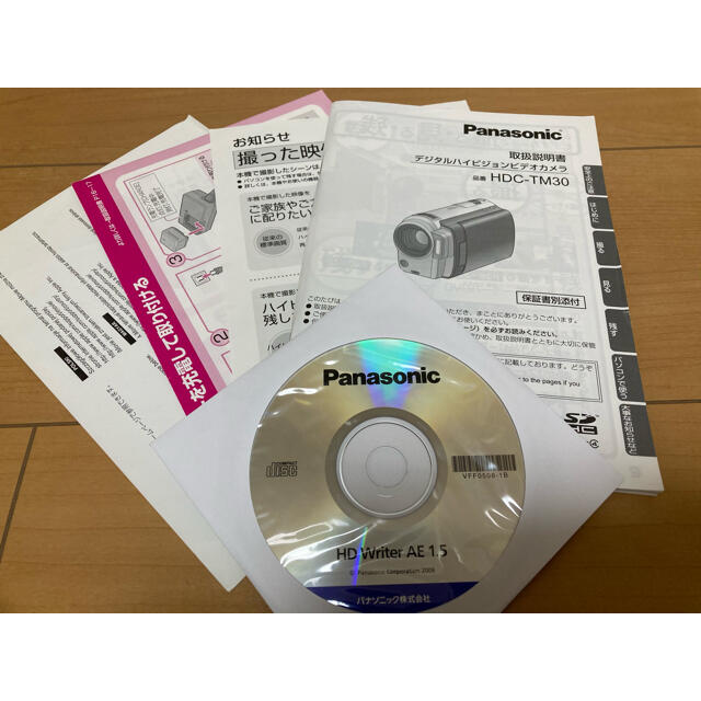 Panasonic(パナソニック)のPanasonic HDC-TM30 デジタルハイビジョン　ビデオカメラ スマホ/家電/カメラのカメラ(ビデオカメラ)の商品写真