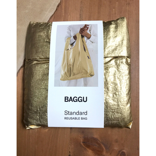 BAGGU✴︎バグー　スタンダード　メタリック　　ゴールド　エコバッグ (エコバッグ)