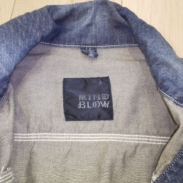 MIND BLOW(マインドブロウ)のﾏｲﾝﾄﾞﾌﾞﾛｳ　ﾃﾞﾆﾑｼﾞｬｹｯﾄ メンズのジャケット/アウター(Gジャン/デニムジャケット)の商品写真