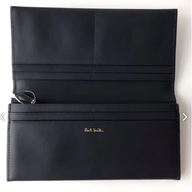 Paul Smith(ポールスミス)の新品　ポールスミス レシートストーリー 長財布 ダークネイビー メンズのファッション小物(長財布)の商品写真