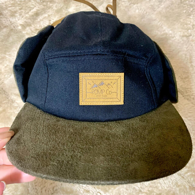 tetsu様専用】ROMP 耳当て付きキャップの通販 by みっこ's shop|ラクマ