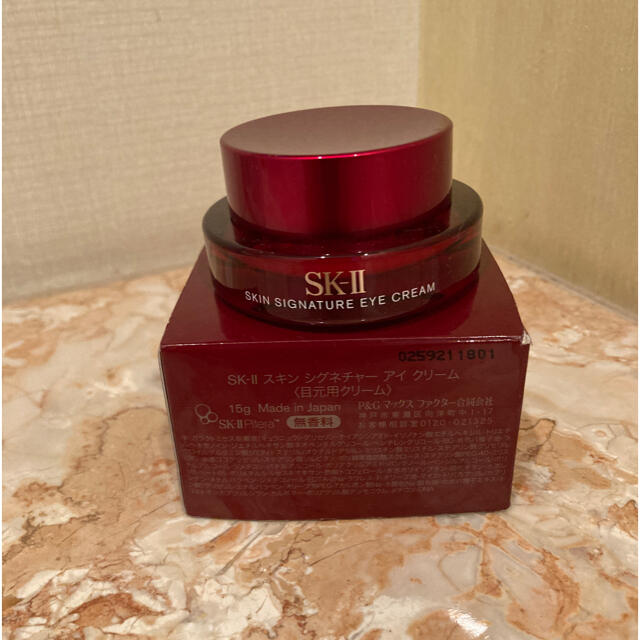 SK-II(エスケーツー)のSKIl スキンシグニチャー　アイクリームでパリのあル目元に！ コスメ/美容のスキンケア/基礎化粧品(アイケア/アイクリーム)の商品写真