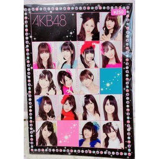 AKB48  B5サイズ　ノート(アイドルグッズ)