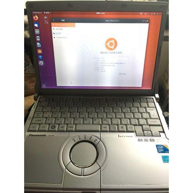 Let's note Core-i5 ubuntu18.04LTS OS